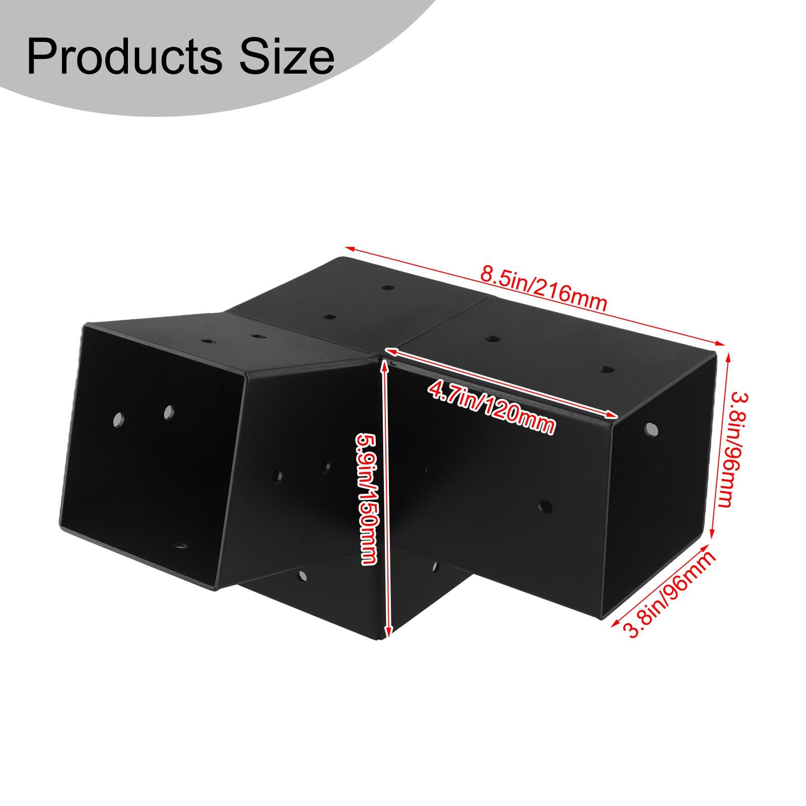 Кронштейны для беседки Наклонная крыша Кронштейны для перголы Наклонная крыша Атмосферостойкие Left 15°