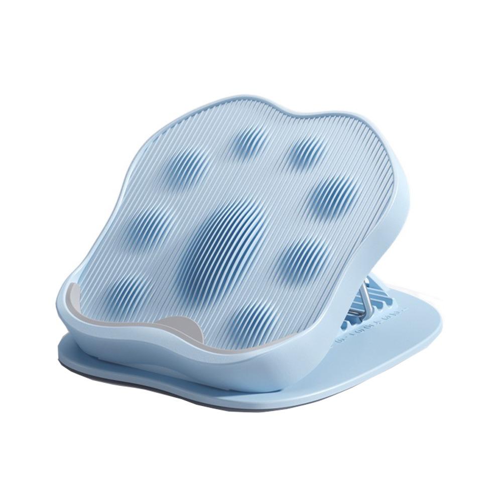 Нескользящая наклонная платформа для упражнений Треугольная структура Нога Наклонная педаль Тренировка синий