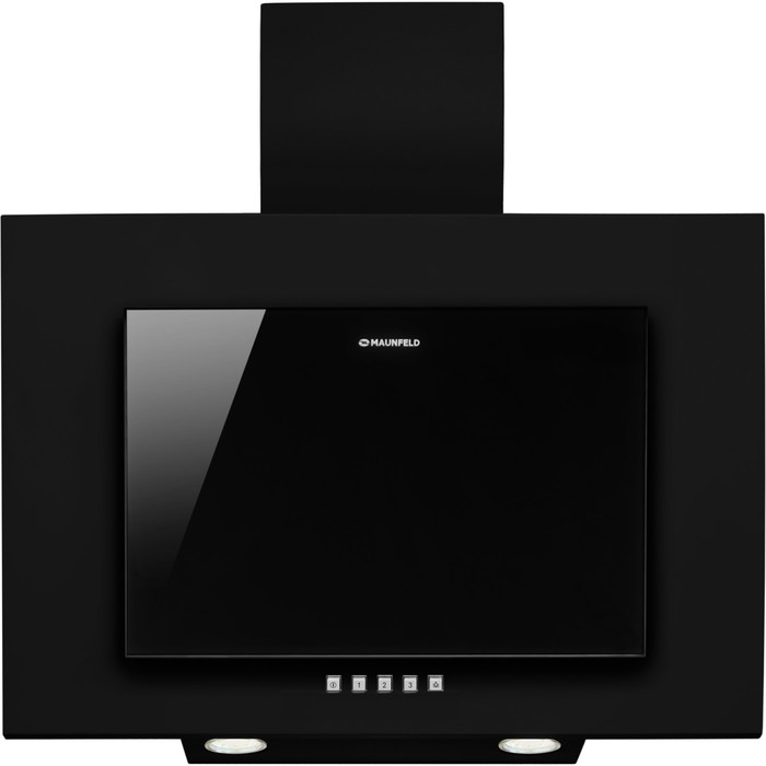 Вытяжка MAUNFELD Tower C 60, наклонная, 650 м3/ч, 3 скорости, 60 см, чёрная