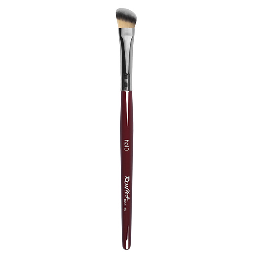 Кисть для лица ROUBLOFF Кисть ha10 наклонная из мягкой синтетики для румян и хайлайтера